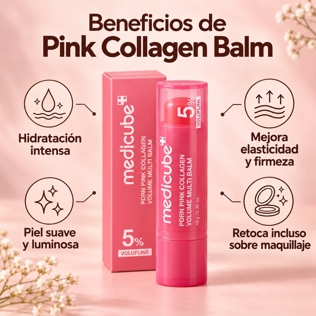 PDRN Pink Collagen Bálsamo Multiusos · Medicube